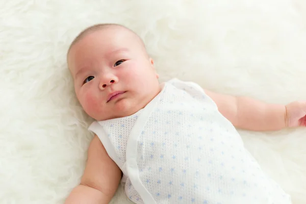 Recém-nascido bebê de três meses — Fotografia de Stock