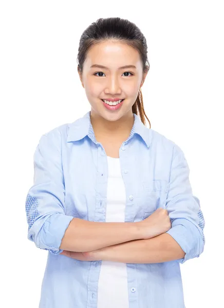 Asian young woman portrait — Stock Photo, Image