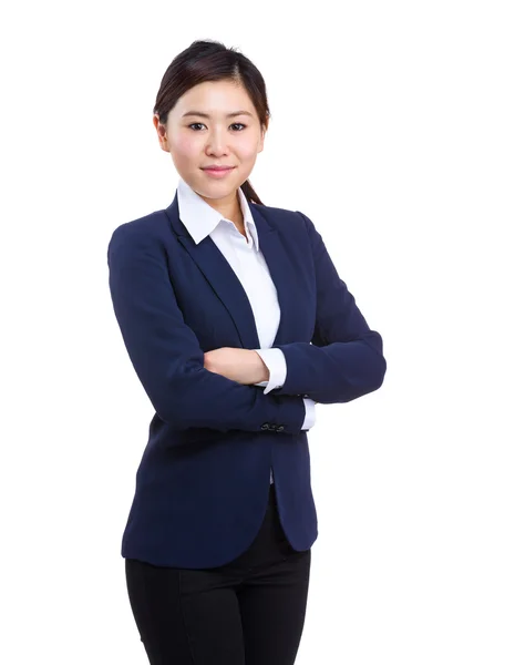 Aziatische jonge zakenvrouw portret — Stockfoto