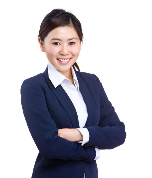 Confident young businesswoman portrait — Stock Photo, Image