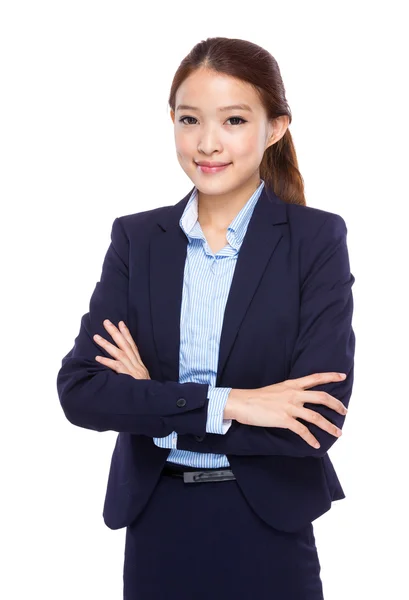 Retrato de empresaria asiática — Foto de Stock