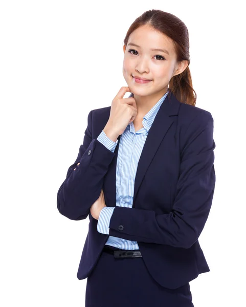 Retrato de mulher de negócios — Fotografia de Stock