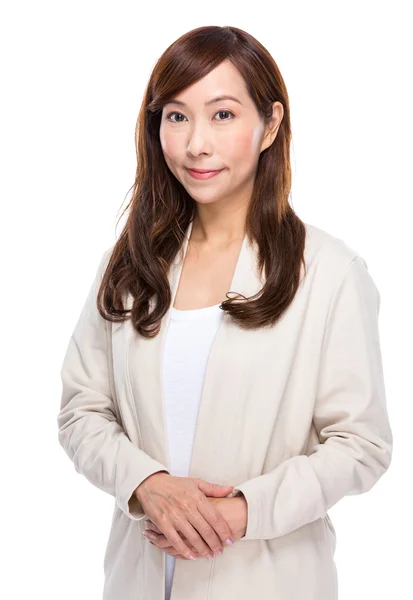 Asian middle age woman — Stock Photo, Image