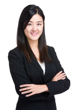 Kendine güvenen iş kadını