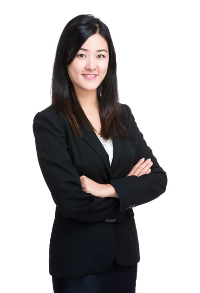 Asijské podnikatelka portrét — Stock fotografie