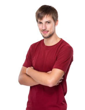 Yakışıklı beyaz adam