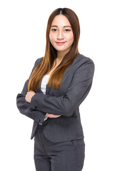 Indonesian mixed businesswoman — Stock Photo, Image