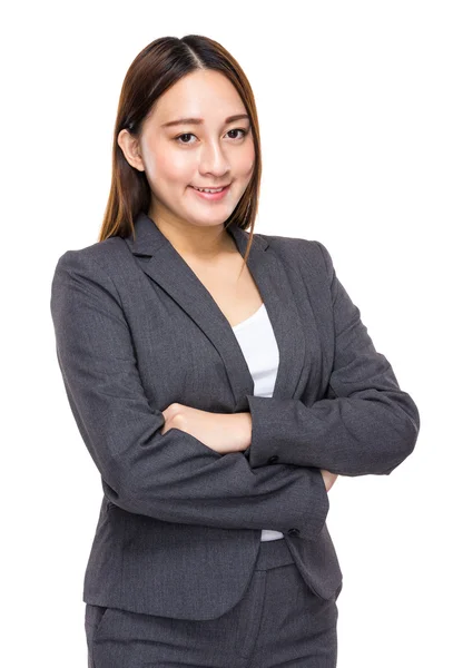 Affärskvinna, indonesiska och kinesiska — Stockfoto