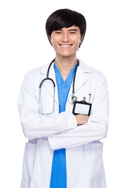 Jovem médico retrato médico — Fotografia de Stock