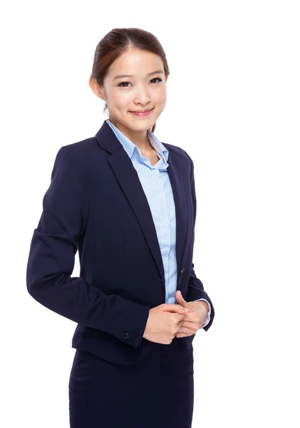 Ritratto giovane donna d'affari — Foto Stock