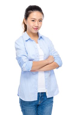 Asyalı kadın portresi