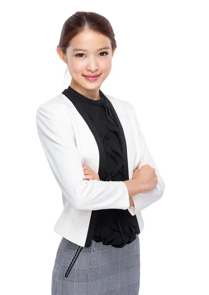 Asiatique jeune femme d'affaires — Photo