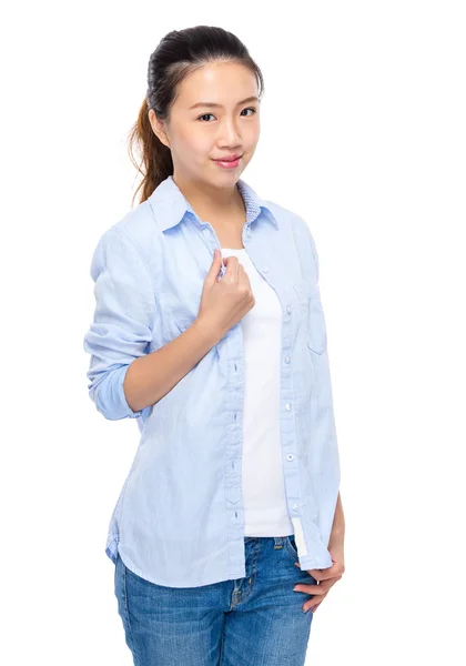 Young asian woman portrait — Stock Photo, Image