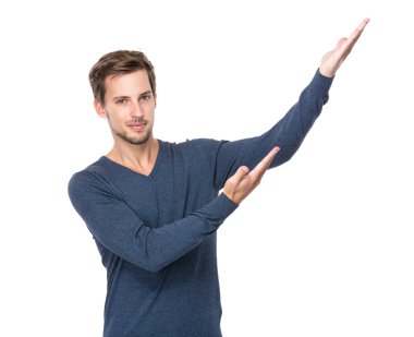 iki elle mevcut Avrupa insan