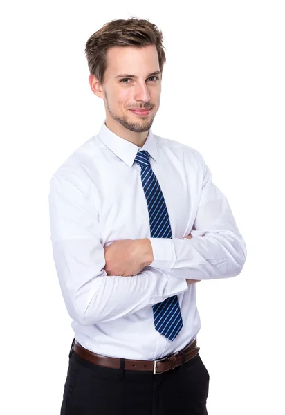 Caucasian businessman — Stock Photo, Image