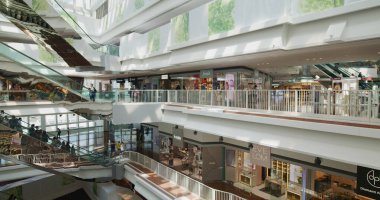 Kowloon Tong, Hong Kong - 30 Mayıs 2021: Hong Kong 'da alışveriş merkezi