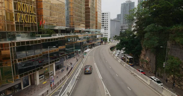 Апреля 2021 Года Кантонская Дорога Гонконге — стоковое фото