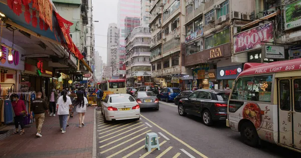 Prinz Edward Hongkong April 2021 Straße Der Stadt Hongkong — Stockfoto