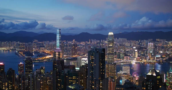 Victoria Peak Hong Kong Mayo 2021 Ciudad Hong Kong Por — Foto de Stock