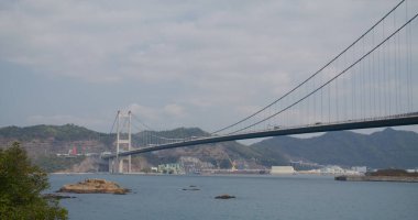 Hong Kong 'daki Tsing Ma Askılık Köprüsü