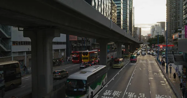 2021年5月27日 香港观塘 香港城市街 — 图库照片