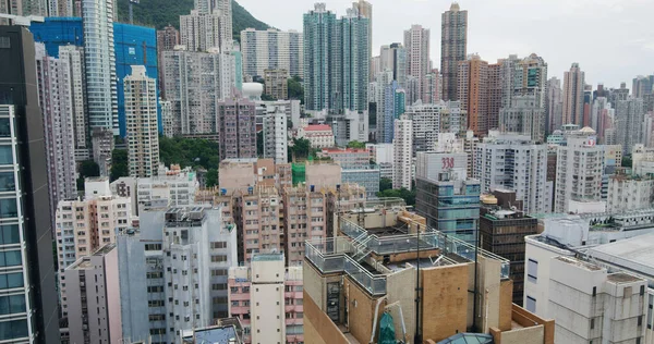 Sheung Wan Hong Kong Julho 2021 Cidade Hong Kong Topo — Fotografia de Stock