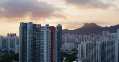 Akşam vakti Hong Kong 'da.