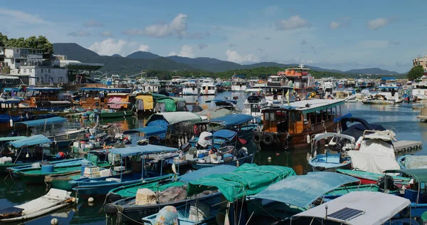 Sai Kung Χονγκ Κονγκ Ιουλίου 2021 Καταφύγιο Τυφώνων Του Χονγκ — Φωτογραφία Αρχείου