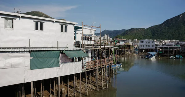 Tai Hongkong September 2021 Traditionell Fiskeby Hongkong — Stockfoto