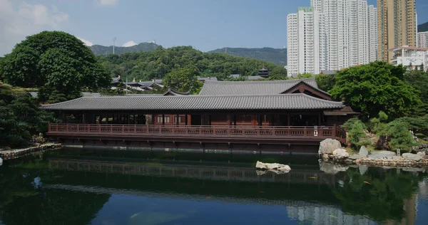 Diamond Hill Hong Kong Ottobre 2021 Chi Lin Nunnery — Foto Stock