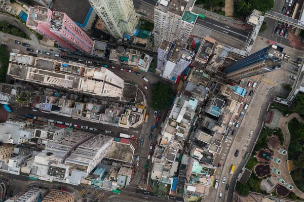 Вонг Тай Син Гонконг Июля 2021 Года Вид Сверху Вниз — стоковое фото