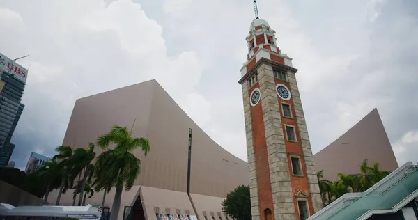 Tsim Sha Tsui Hong Kong August 2021 Hong Kong Clock — Stock Photo, Image