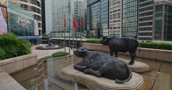 Central Hong Kong September 2021 Hong Kong Business District — Stock Photo, Image