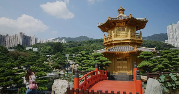 Diamond Hill Χονγκ Κονγκ Οκτωβρίου 2021 Μοναστήρι Chi Lin — Φωτογραφία Αρχείου