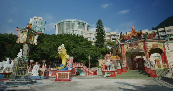 Repulse Bay Χονγκ Κονγκ Οκτωβρίου 2021 Ναός Tin Hau — Φωτογραφία Αρχείου