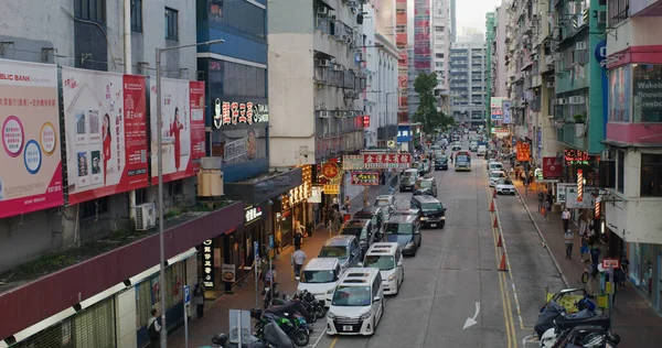 香港旺角 2021年7月13日 香港繁忙的城市 — 图库照片