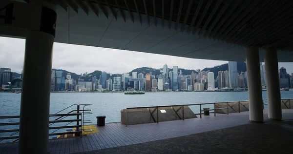 尖沙咀 2021年9月9日 香港水遊歩道 — ストック写真