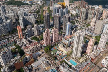 Yuen Long, Hong Kong - 08 Eylül 2021: Hong Kong