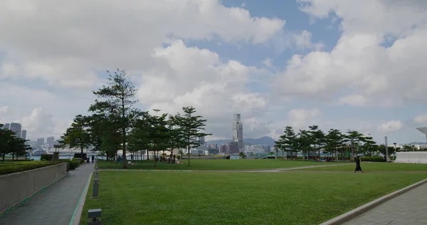 Merkez Hong Kong Mayıs 2021 Tamar Parkı — Stok fotoğraf