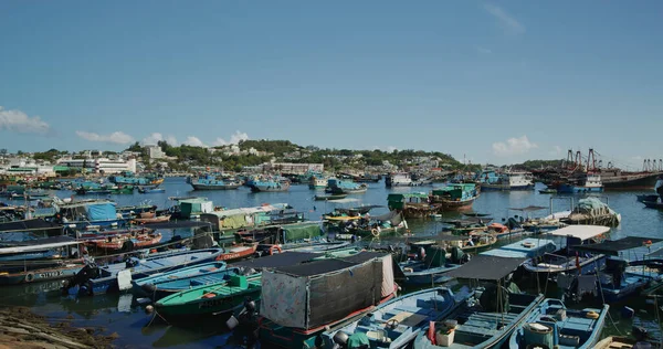 Cheung Chau Hong Kong May 2021 Fishing Boat Sea — Stock Photo, Image