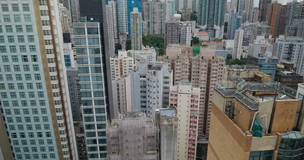 Sheung Wan Hong Kong July 2021 Hong Kong City Top — Stock Photo, Image