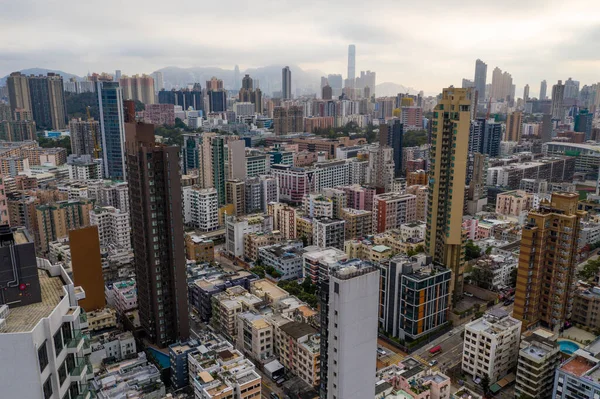 Hong Kong Şehrinin Iyi Manzarası — Stok fotoğraf