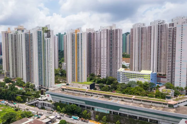 Yau Tong Hong Kong June 2021 Top View Hong Kong — Stock Photo, Image