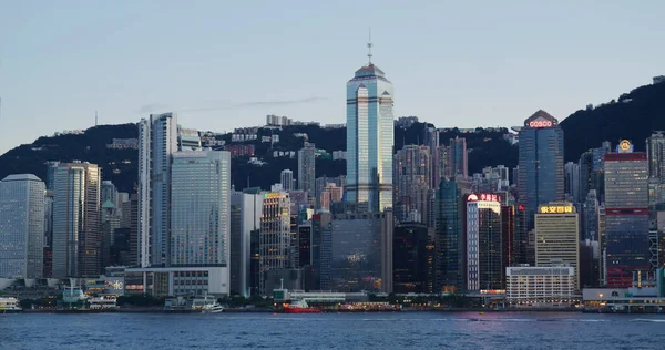 2021年8月20日香港ビクトリアハーバー 香港市 — ストック写真