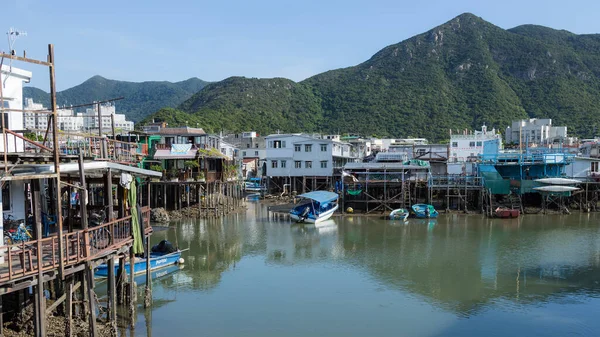 Tai Hongkong September 2021 Traditionell Fiskeby Hongkong — Stockfoto