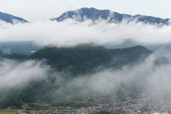 Takeda Castle Mountain Japan — Stock Photo, Image