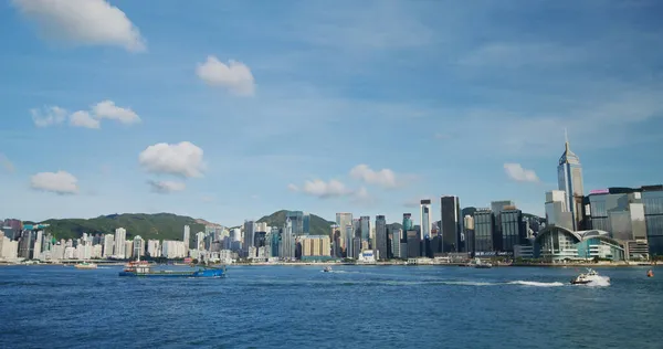 Port Victoria Hongkong Maja 2021 Punkt Orientacyjny Hongkongu — Zdjęcie stockowe