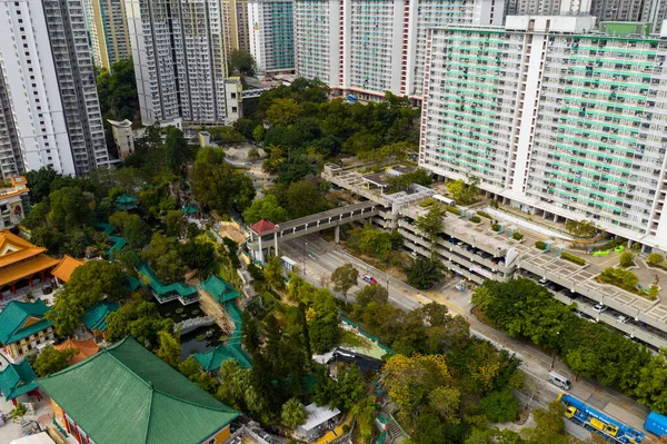Wong Tai Sin Hong Kong Enero 2021 Distrito Residencial Hong — Foto de Stock