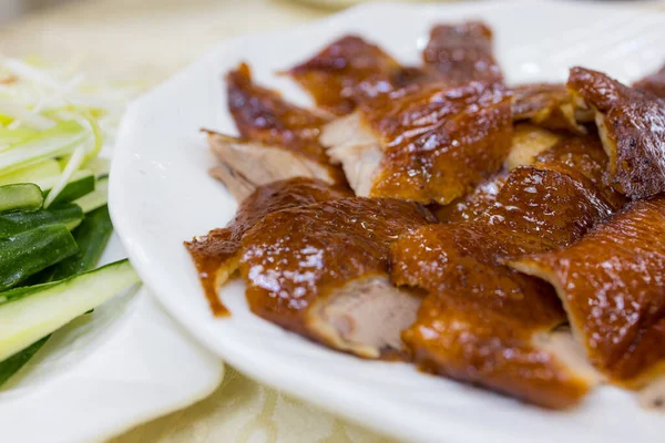 Čínské Slavné Pokrmy Peking Kachna — Stock fotografie
