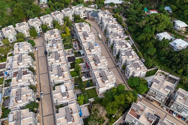 Top View Luxury House — Stock Photo, Image